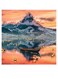 Boat And Lights Themed Printed MDF Wall Art Gray/Orange/White 30x30cm