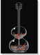 Giutar Wall Art Multicolour 40x60cm