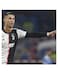 Ronaldo Themed Decorative Wall Art White/Black/Beige 30x30cm