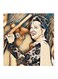 Nagat Al-Saghira MDF Wall Art Multicolour 30x30centimeter