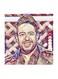 Mohamed Hamaki MDF Wall Art Multicolour 30x30centimeter