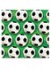 Football Themed Wall Art Green/White/Black 30x30cm