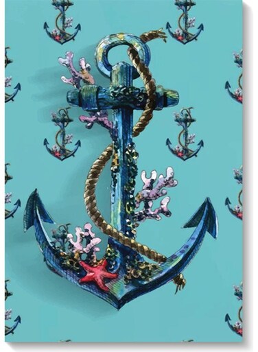 Sailors Wall Art Multicolour 40x60cm