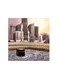 Makka Al-Mukarama MDF Wall Art Multicolour 30x30centimeter