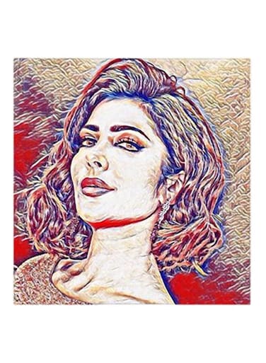 Assala Nasri MDF Wall Art Multicolour