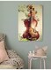 Violin Wall Art Multicolour