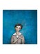Girl Animation MDF Wall Art Multicolour 30x30cm
