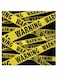 Warning Themed Wall Art Yellow/Black 30x30cm