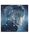Final Fantasy Themed Printed MDF Wall Art Gray/Blue/Black 30x30cm