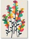 Abstract Wall Art Multicolour 40x60cm
