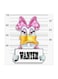 Daisy Duck MDF Wall Art Multicolour 30x30cm