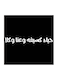 Najd Proverbs MDF Wall Art White/Black 30 x 30cm