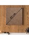 Hejaz Proverbs MDF Wall Art White/Black 30x30cm