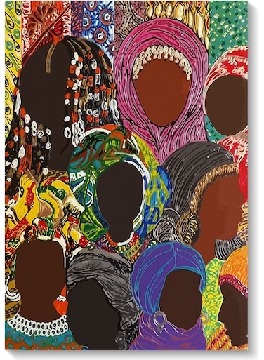 Decorative Wall Art Painting Multicolour 40 x 60cm