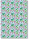 Flamingo Themed Wall Art Painting Multicolour 40x60cm