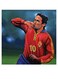 Raul Themed Decorative Wall Art Blue/Red/Black 30x30cm