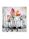 Love MDF Wall Art Multicolour 30x30cm
