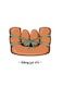 Arabic Quote MDF Wall Art Multicolour 30X30cm