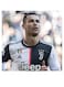 Ronaldo Themed Decorative Wall Art White/Black/Beige 30x30cm
