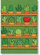 Cactuses Wall Art Multicolour 40x60cm