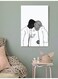 Hug Space Wall Art Multicolour 40x60cm