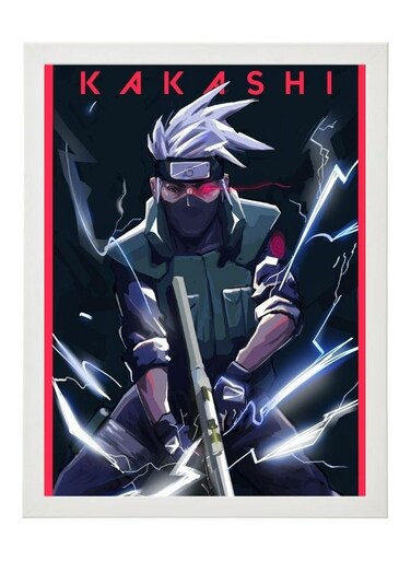 Digital Wall Art Poster Frame Kakashi Hatake 21X30 cm