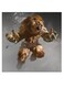 The Lion Themed Wall Art Brown/Black/Beige 30x30cm