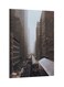 Train Printed Framed Canvas Wall Art Brown/White 60x80centimeter