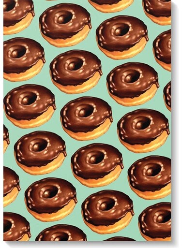 Donuts Wall Art Painting Multicolour 40x60cm