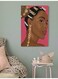 Woman Wall Art Multicolour 40x60cm