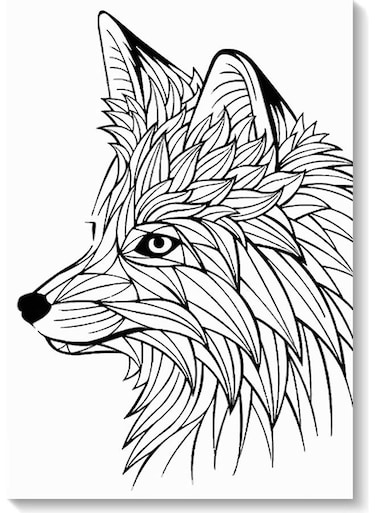 Decorative Wall Art Painting White/Black 40 x 60cm