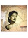 Asmahan Themed Wall Art Beige/Black 30x30cm