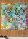Patchwork Wall Art Multicolour 30x30cm