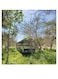 Bus Themed Decorative Wall Art Green/Blue/Yellow 30x30cm