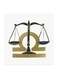 Libra Sign MDF Wall Art Multicolour 30x30centimeter