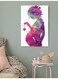 Pregnant Wall Art Multicolour 40x60cm
