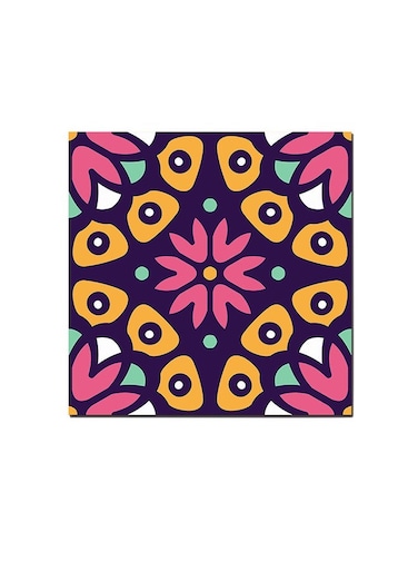 Mandala Art Wall Art Painting Multicolour 30 x 30centimeter