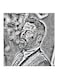 Ben Affleck MDF Wall Art Grey 30x0.5x30cm