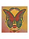 Butterfly Woman MDF Wall Art Multicolour