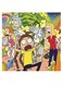 Rick And Morty Themed Wall Art Yellow/Green/Red 30x30cm