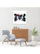 Batman and Superman MDF Wall Art Multicolour 30 X 30cm