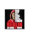 La Casa De Papel Wall Art Painting White/Red/Black 30 x 30centimeter