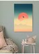 Bird Wall Art Multicolour 40x60cm