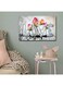 Love Printed Wall Art Multicolour 40x60cm