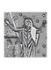 Rabeh Sager MDF Wall Art Multicolour 30x30centimeter