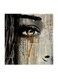 Crying Woman MDF Wall Art Multicolour 30x30centimeter