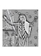 Rabeh Sager MDF Wall Art Grey 30x5x30cm