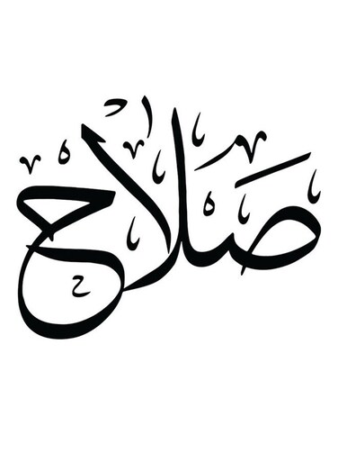 Salah Wooden MDF Wall Art Multicolour