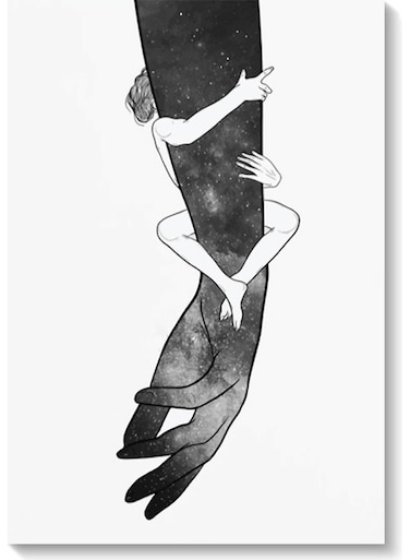 Love Wall Art Multicolour 40x60cm