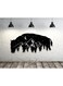 Wall Art Black 20cm
